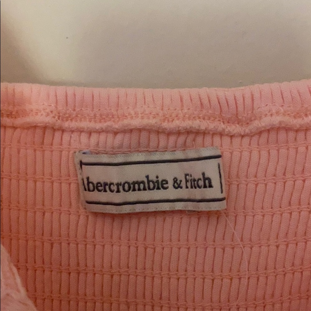NWT Abercrombie & Fitch pink laced dress size: L - Picture 4 of 10